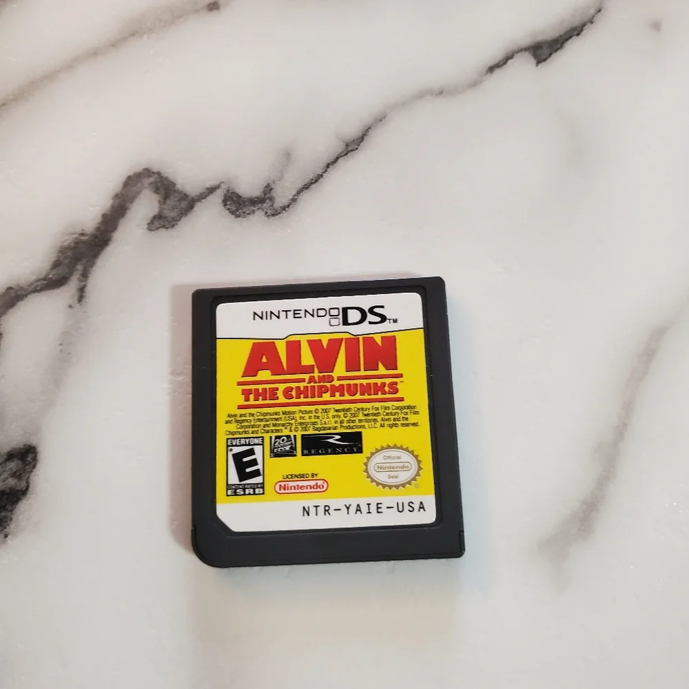 Alvin and the Chipmunks Nintendo DS Video Game  *TESTED*